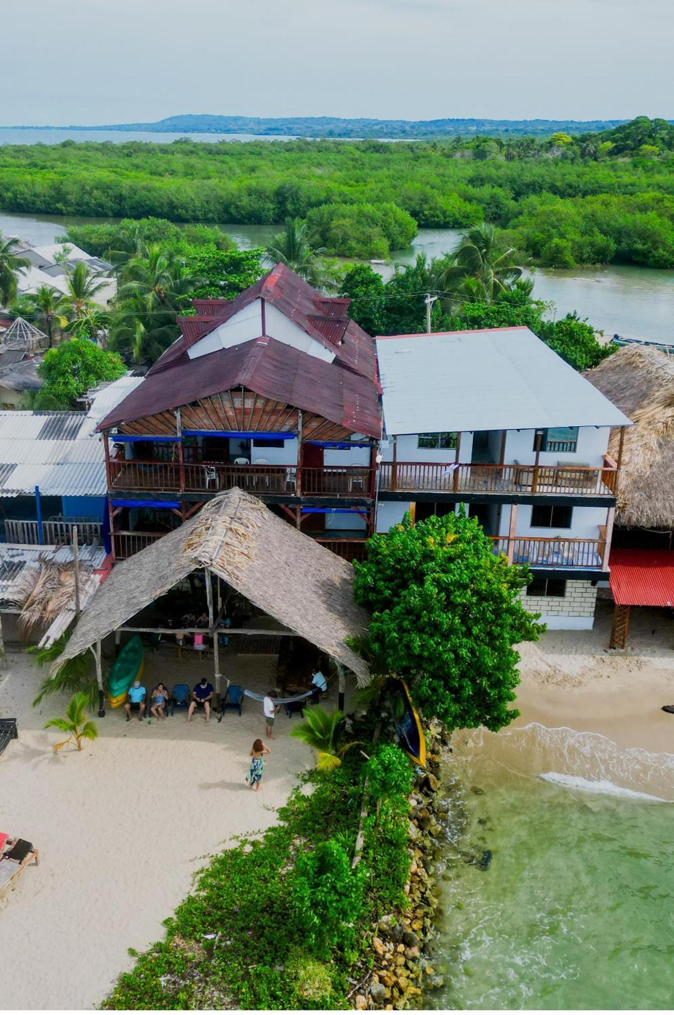 Hostel Blue Sea Rincon del Mar Exterior foto